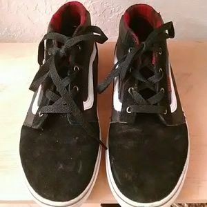 Boys Vans suede shoe
